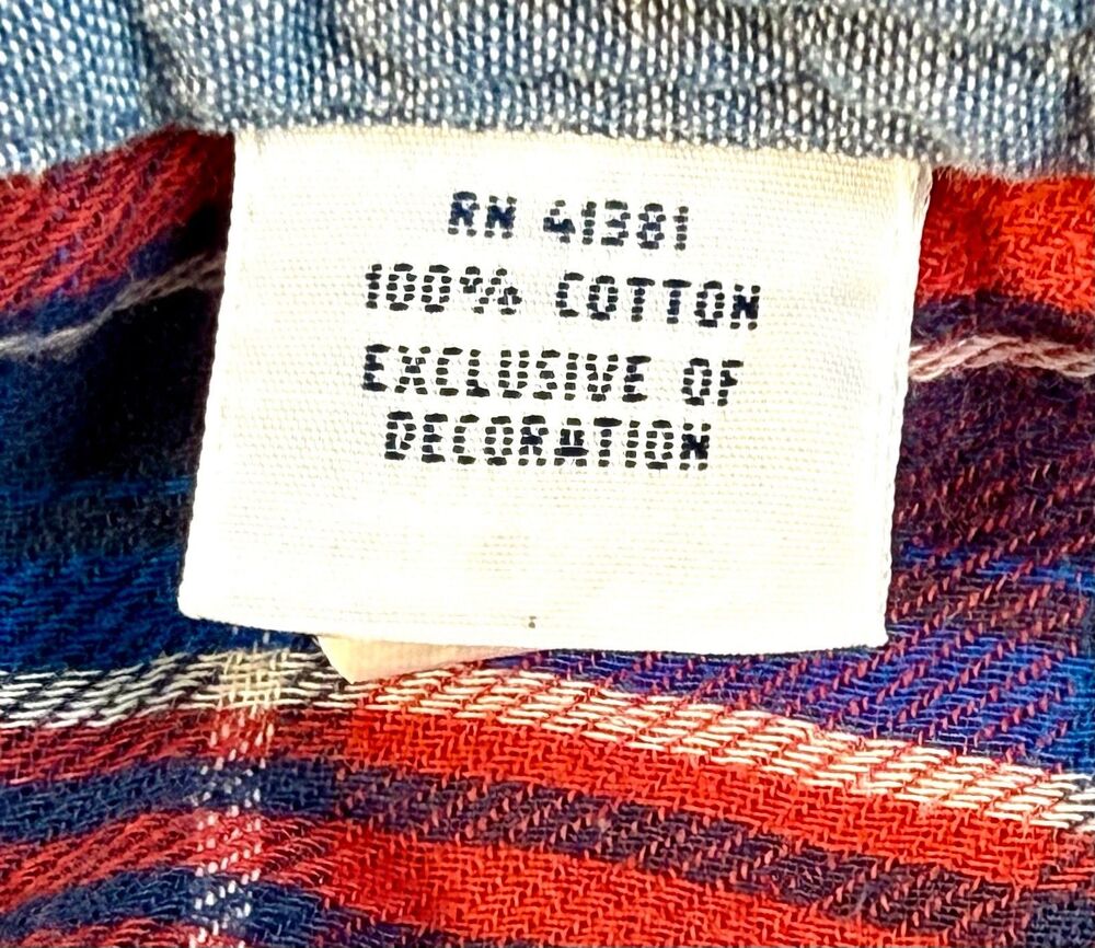 Polo Ralph Lauren Chambray Padded Shirt XL Blue Oxford Button Down Navy Pony - Picture 6 of 8